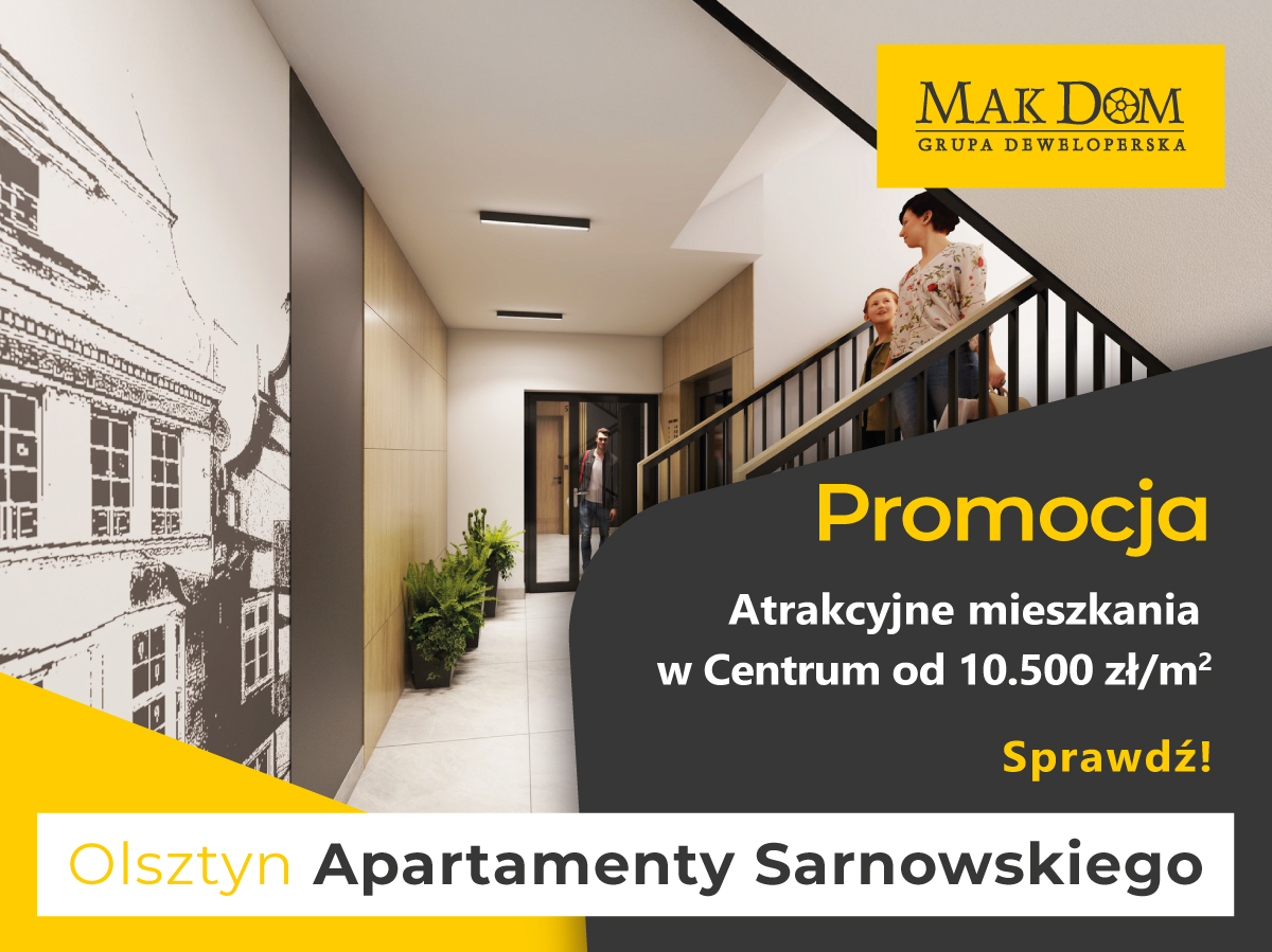 Nowe mieszkania Olsztyn Deweloper Mak Dom