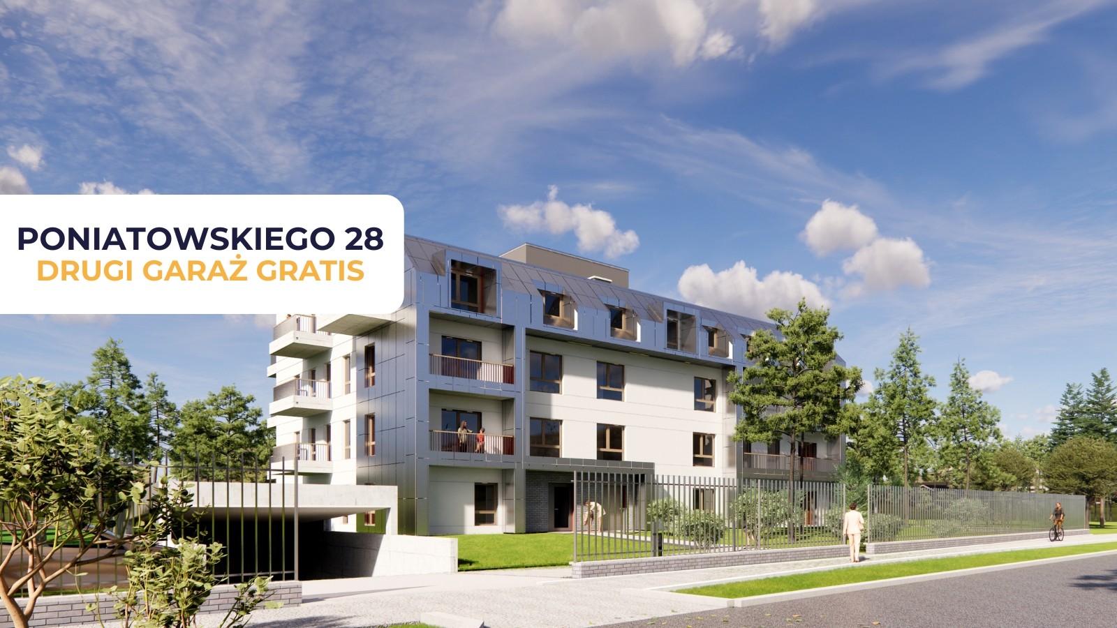 PONIATOWSKIEGO 28 - drugi garaż gratis!