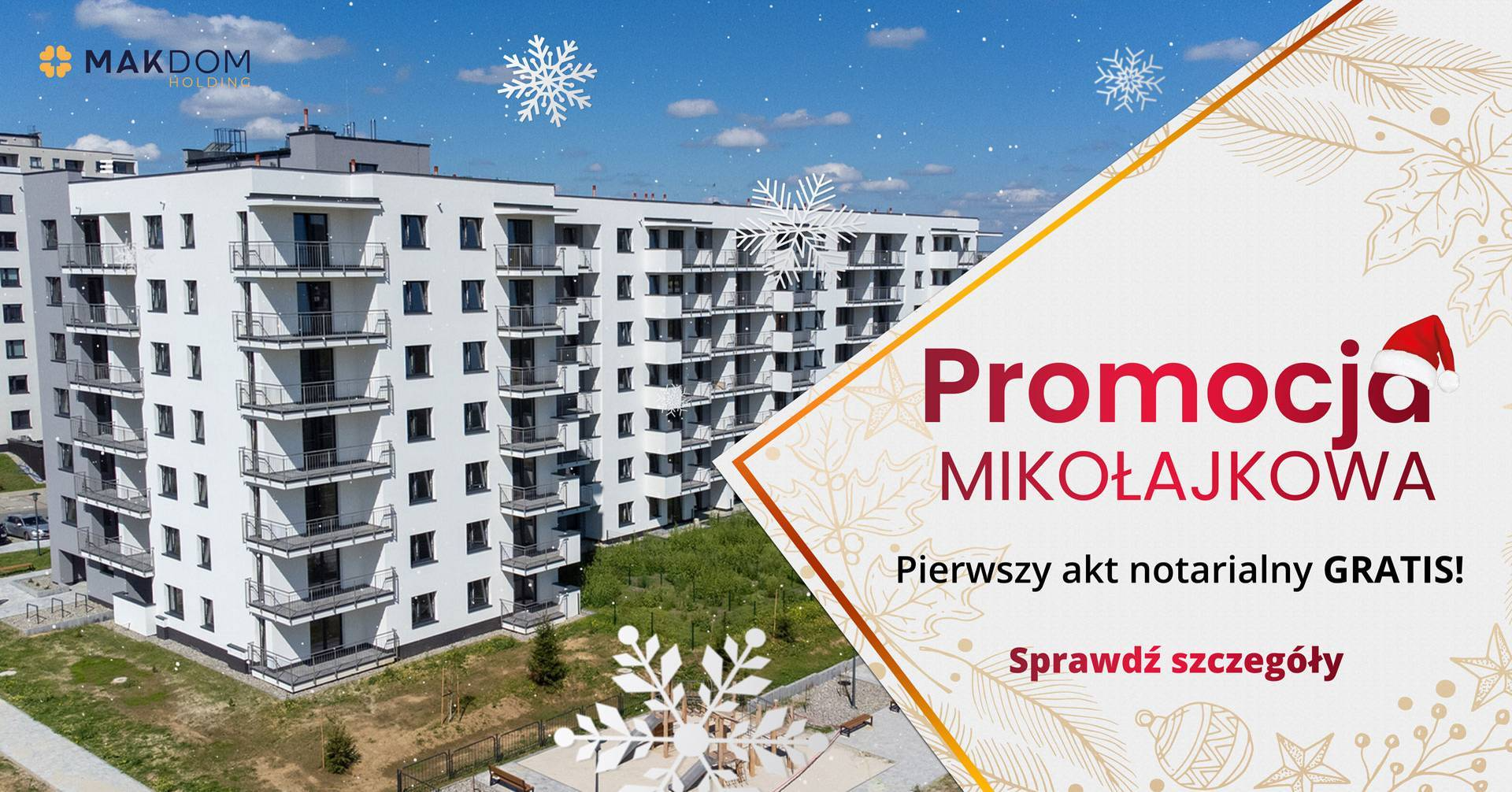 MIKOŁAJKOWA PROMOCJA - Pierwszy Akt notarialny Gratis