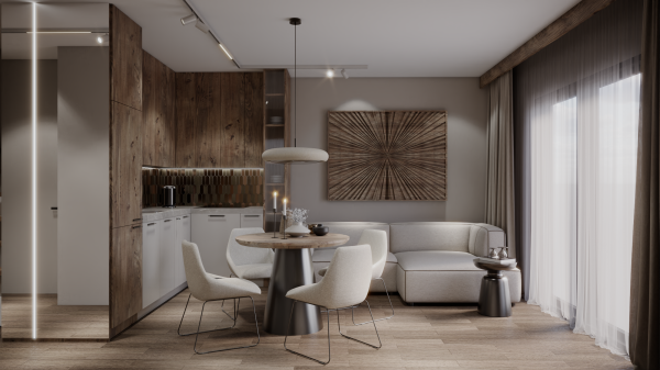 Apartament wykończony pod klucz!
