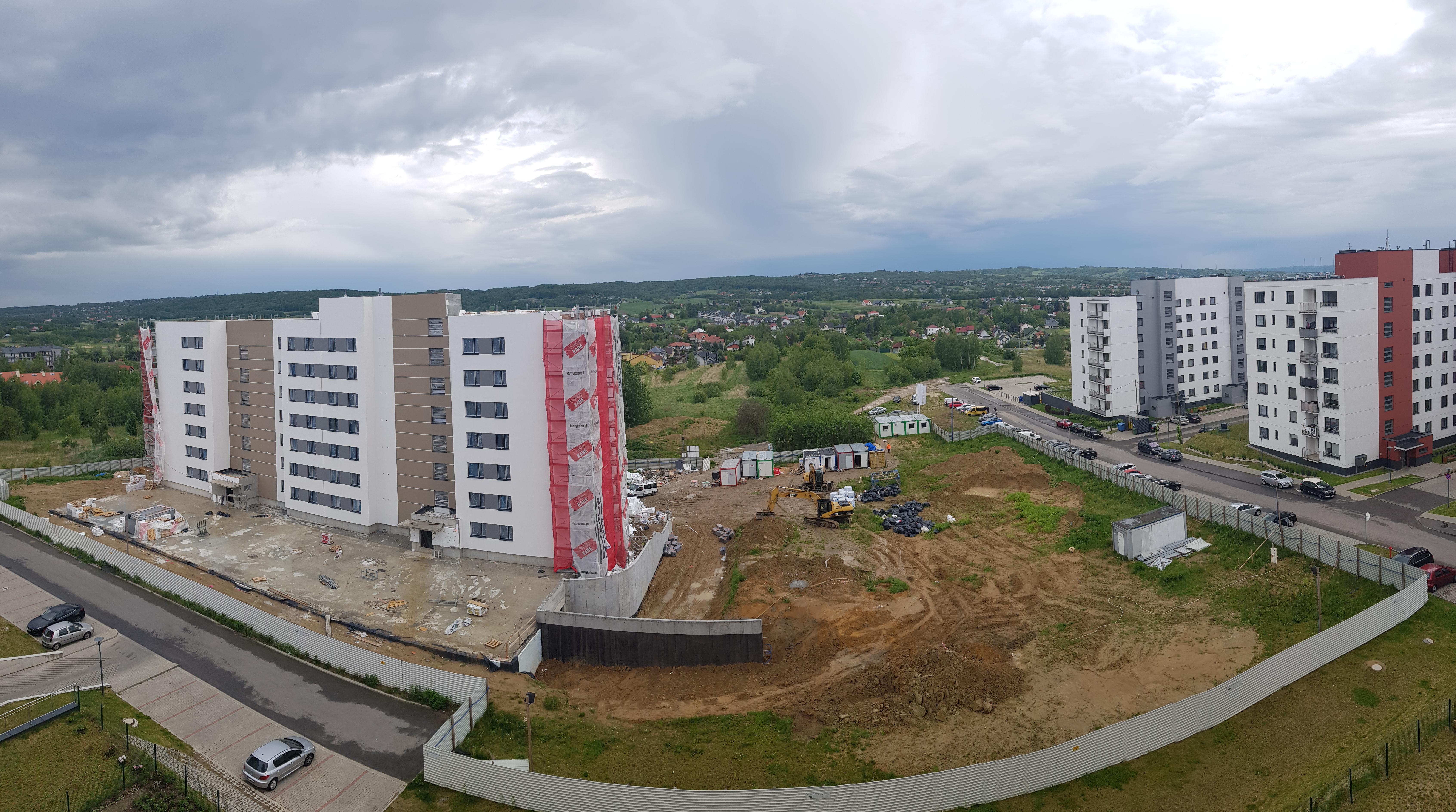 Prace nad Elewacją 26.05.20