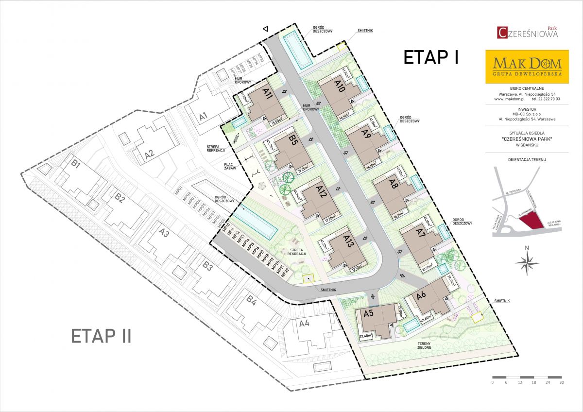 Plan ogólny Mieszkania jak w Parku